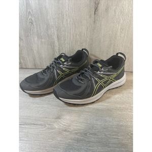 Asics Mens Frequent Trail Running Shoes Sneakers Size 8 Gray Green Lightweight